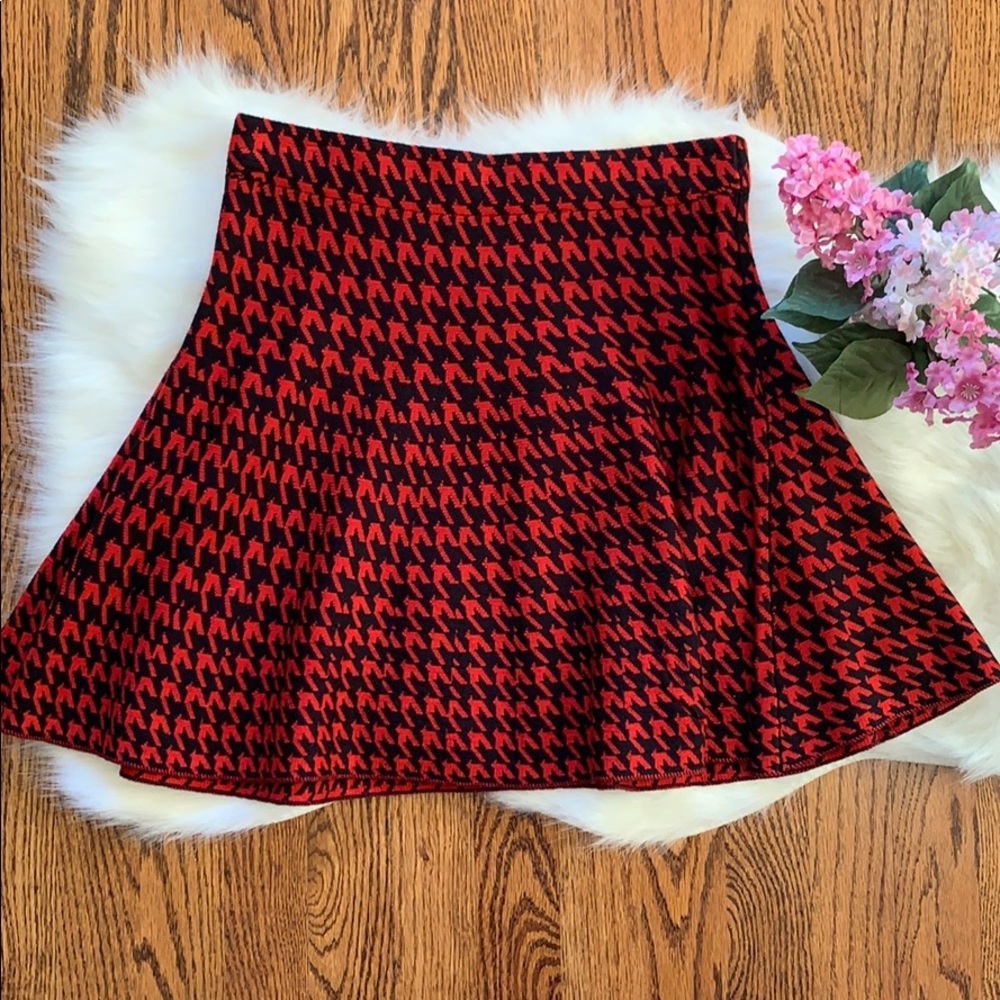 Candie’s Red and Black Skirt